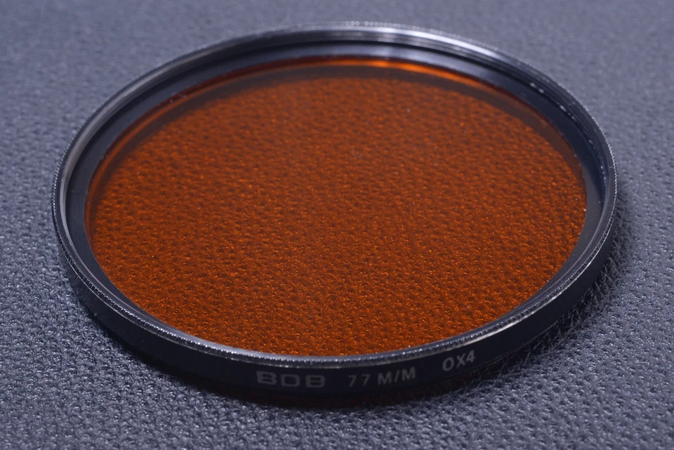 ✅ BDB ORANGE 77MM FILTER GENUINE LENS OR CAMERA SCREW IN 12-4 - Image 1 of 2