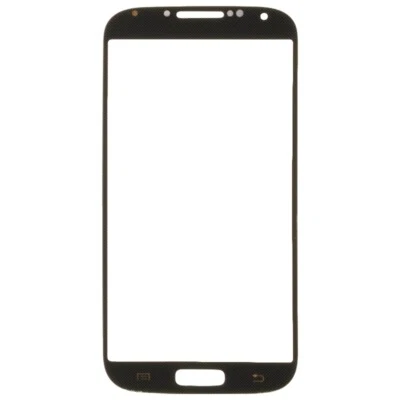 三星 Galaxy S4 仅玻璃黑色玻璃屏幕保护套 保护部件 — 第 1/2 张图片