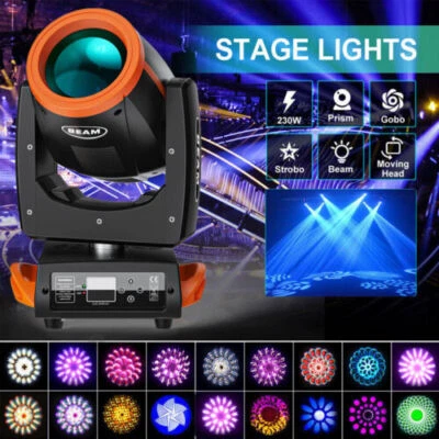 230W 7R Zoom Moving Head Light Beam Sharpy DMX Stage Light Disco Party Lighting - Image 1 of 4