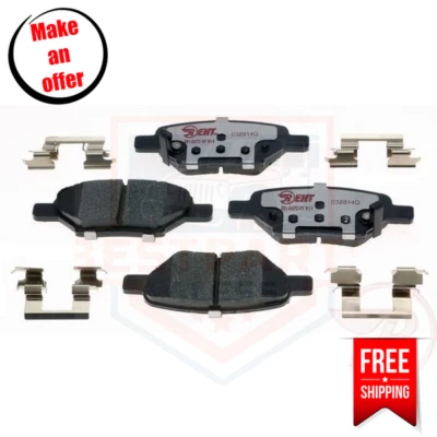 Juego de pastillas de freno trasero Raybestos EHT1033H de 2 ruedas para Pontiac G6 2005-2010 Foto 1 de 2