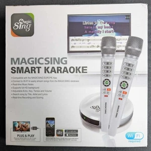 KARAOKE Magic Sing E2 Dual mit 2 kabellosen Mikrofonen, Wireless kaum gebraucht! - Bild 1 von 3