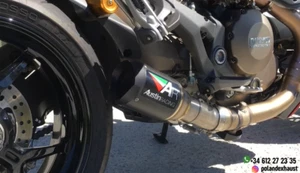 Escape Completo Austin Racing Ducati Monster 1200 Full System Racing Inox - Imagen 1 de 2
