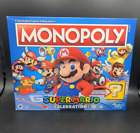 Monopoly Super Mario Celebration Edi. Board Game Kids Ages 8+ Sealed Box Damage