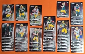 🟢🧀🟡 2024 LOTTO 38 CARTE BASE PANINI PRIZM GREEN BAY PACKERS ROOKIE/VETERANI🟡🟢 - Foto 1 di 4