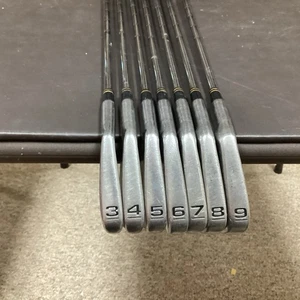 HENRY GRIFFITTS HG RDH 2 Left Handed Golf Set 3-9 New Grips +1/2” Stiff Flex - Picture 1 of 11