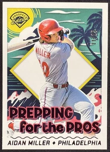 Panini Prospect Edition Aidan Miller 2024 preparación para los profesionales rosa RC/25 #12 - Imagen 1 de 2