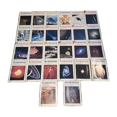 Vintage Astronomy Magazine Lot | 26 Issues | Nov 1985-Dec 1988 | News Stand - Image 1 of 4
