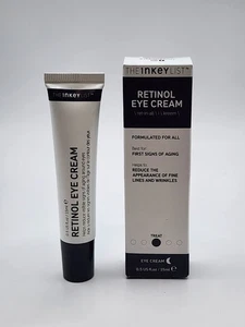 The INKEY List Retinol Eye Cream Night Time Use Anti-Aging 0.5 oz NEW All Skin - Picture 1 of 3