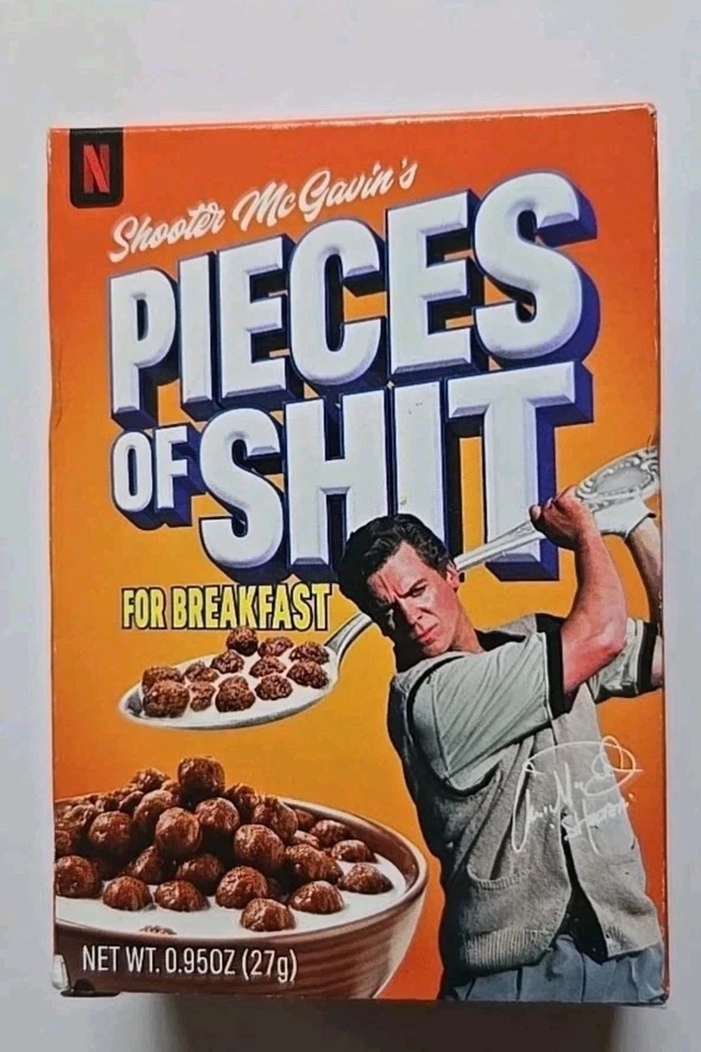 Pieces Of Sh*t for Breakfast Cereal Happy Gilmore 2 Fanatics Fest Exclusive - Image 1 of 1