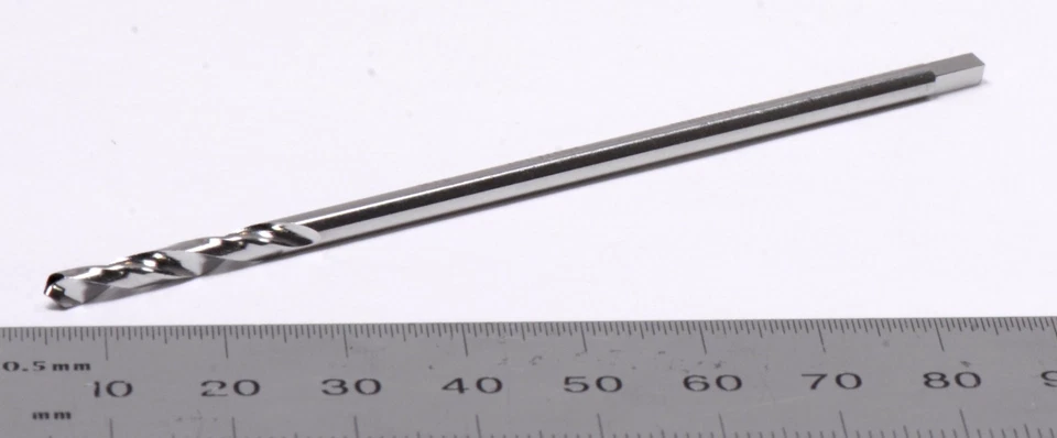 Broca quirúrgica Howmedica #3170-0000 4" vástago cuadrado de acero inoxidable de 1/8" Foto 1 de 1