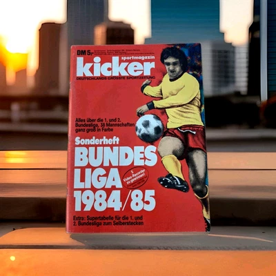 Kicker Sonderheft # Fußball Bundesliga Saison 84/85 alle Teams in DIN-A4 Format - Bild 1 von 4