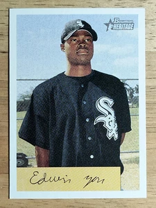 2002 Bowman Heritage #242 Edwin Yan RC - Picture 1 of 2
