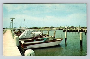 Crisfield MD-Maryland, Grüße, Somers Cove Marina, Boote Vintage Postkarte - Bild 1 von 2