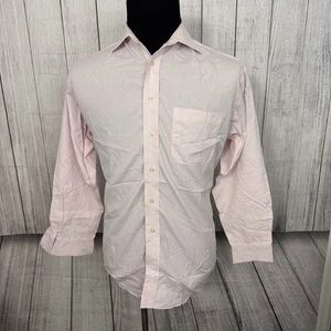 Jos. A. Bank Herren 15,5" rosa bleibt cool Langarm Hemd **DEFEKT** - Bild 1 von 6