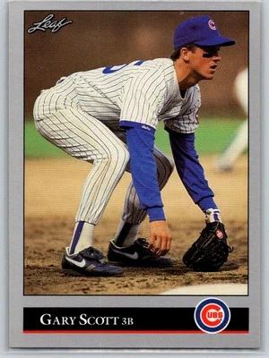 1992 Leaf #6 Gary Scott - Image 1 of 2