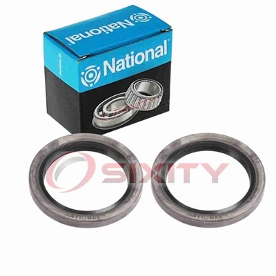 2 pc National Front Inner Wheel Seals for 1957-1958 Dodge Suburban Driveline vm - Image 1 of 4