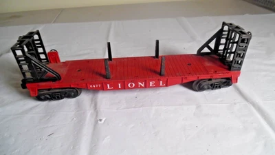 Lionel 6477 Vintage Flatbed No Load Used Plastic Trucks -Used - Image 1 of 4