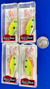 NEU SET 4 DIVIN MINI-TRAP CRANKBAITS BILL LEWIS TINY RAT-L-TRAP RASSELN KÖDER - Bild 1 von 7