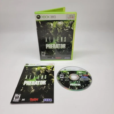 Alien vs Predator (Microsoft Xbox 360, 2010) - Complete w/ Manual - Resurfaced - Image 1 of 4