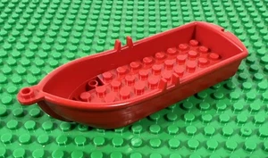LEGO Barco de Remos Pirata Rojo Minifigura Accesorio Pieza - Imagen 1 de 3