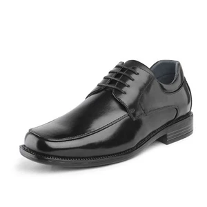 Men's Oxfords Shoes Square Toe Lace up Classic Dress Business Shoes Size 6.5-15 - Picture 1 of 22