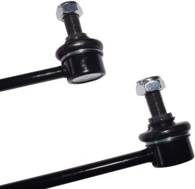 For 2012-2013 Kia Forte5 Sway Bar Links Pair - Black Polished Finish - Image 1 of 4