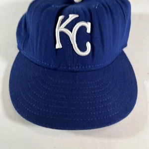 Vintage Kansas City Royals New Era 5950 Fifty Made in USA Wolle. Größe 7 1/8 - Bild 1 von 11