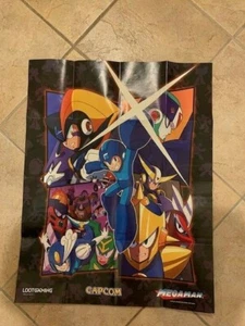 Loot Gaming Crate ~ HEROIC Mega Man Megaman Poster ~ February 2018 28" × 22" - Picture 1 of 4