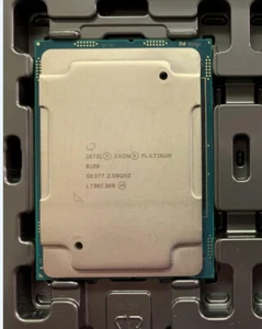 NEU SR377 INTEL XEON PROZESSOR PLATINUM 8180 2,5GHZ 38,5M 28 CORE 205W PROZESSOR - Bild 1 von 1