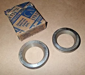 NOS GM 1937-38 Pontiac Steering Gear Worm Thrust Bearing Cups GM P/6 P/8 263297 - Picture 1 of 5