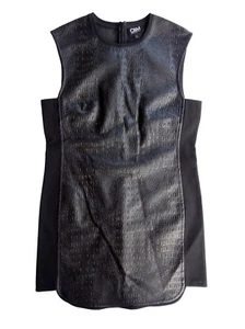 Camilla & Marc 'Many Lovers' Women's Designer Black Alligator Print Dress - 10 - Picture 1 of 9