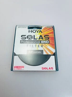 Hoya SOLAS IRND 0.9 62mm Infrared Neutral Density Filter #XSL-62IRND09 - Image 1 of 3