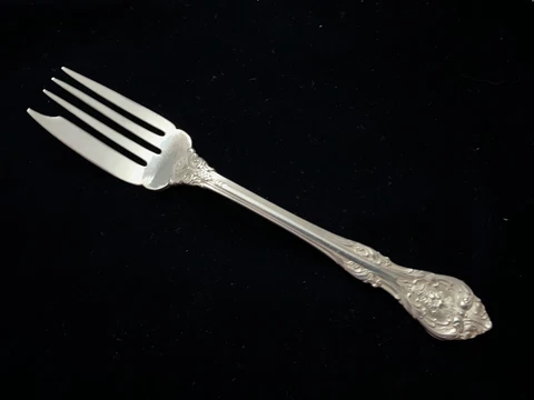 Gorham Sterling Flatware, King Edward, Salad Fork, 6 1/4 inches Cover