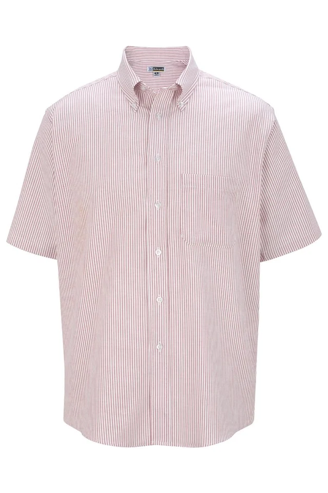 Edwards Mens Short Sleeve Oxford Shirt - 1027 FREE SHIPPING! - Image 1 of 1