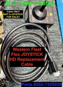 WESTERN FLEET FLEX JOYSTICK SPAZZANEVE CONTROLLER 4 PIN CAVO SUPER HD 35600 NUOVO! - Foto 1 di 7