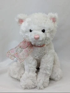 Gund Mitsy Cat Plush White 7 Inch 11031 Stuffed Animal Toy - Imagen 1 de 8