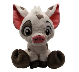 Disney Parks Exclusive Moana Pua Pig Big Feet Plush Stuffed 11" Tall Pink Ears - Picture 1 of 4