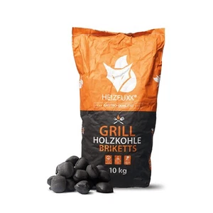 10 kg Sack Grillkohle – Gastro | Holzkohle Briketts Grillbriketts - Bild 1 von 4