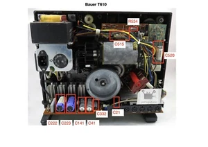 Bauer T610 Elektronik Ersatzteil-Set - Bild 1 von 2