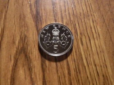 ONE GREAT BRITAIN 5 PENCE 1978 PROOF COIN (G42) - Image 1 of 2