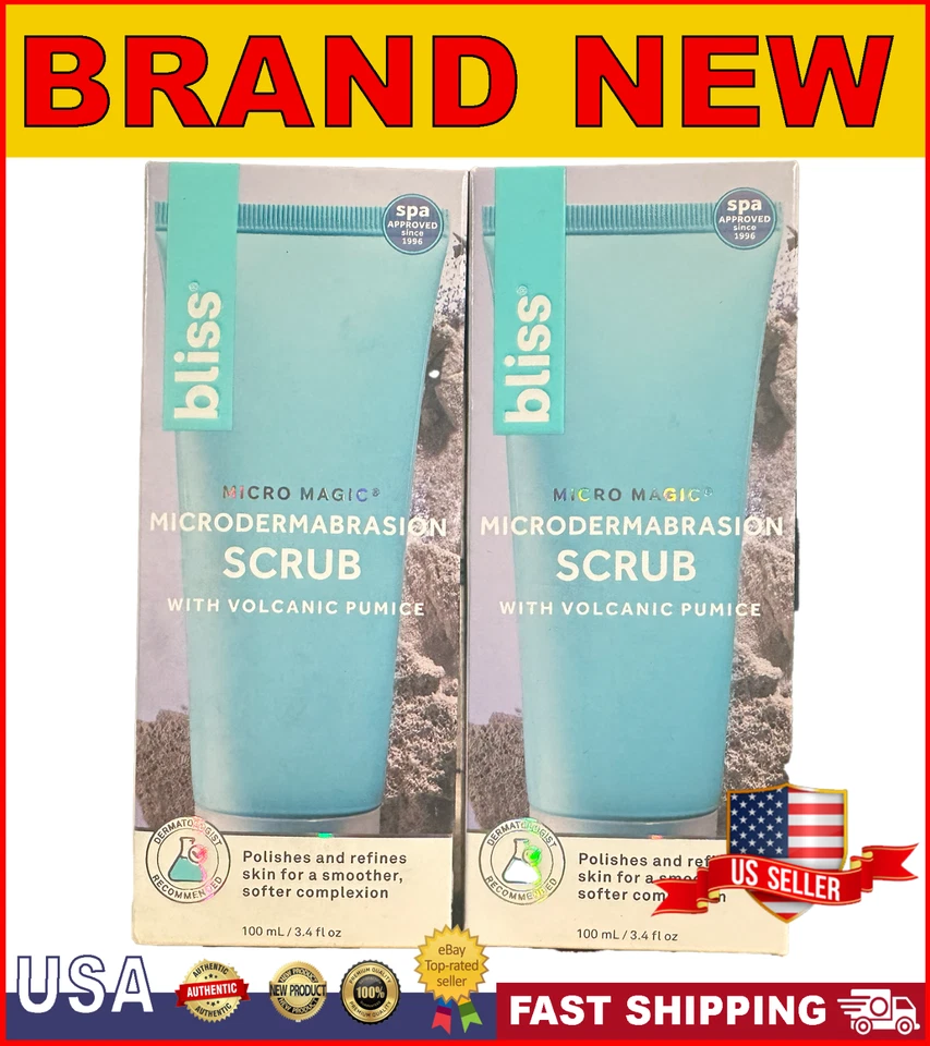 bliss Micro Magic | Skin-renewing Microdermabrasion Scrub |  2 PACK - Image 1 of 1