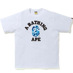 CAMISETA UNIVERSITARIA BAPE ABC CAMO AZUL - Imagen 1 de 2