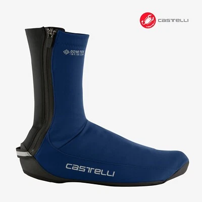 Fundas para zapatos de ciclismo Castelli ESPRESSO WINDSTOPPER®: AZUL BELGA - Un par Foto 1 de 2
