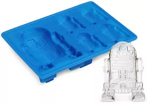 NUEVA BANDEJA DE CUBO DE HIELO DE SILICONA STAR WARS R2D2 DROID FIESTA - Imagen 1 de 1