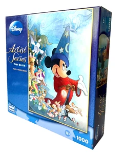 FANTASIA Mickey Mouse Disney Movie Artist Series Toby Bluth Jigsaw Puzzl, NEW! - Picture 1 of 3