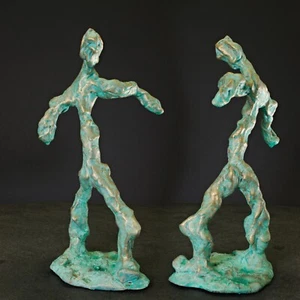 escultura arte plástico expresionismo signo Brighella Prof em A Loeschner-Gornau - Imagen 1 de 13