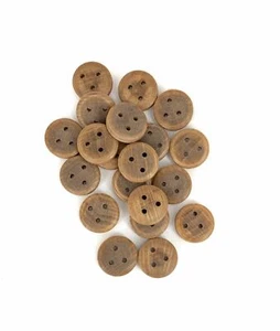Model Shipways DEADEYE, Walnut 12mm40 pack - Picture 1 of 1