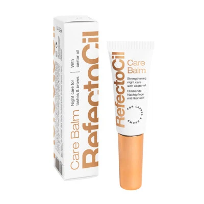 Pflegebalsam Augenbrauen & Wimpern Tägliche Pflege mit Rizinusöl 9ml - Bild 1 von 2