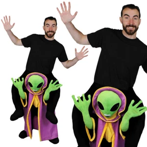 ALIEN PICK ME UP™ DISFRAZ ADULTOS HALLOWEEN UNISEX HOMBRE MUJER NOVEDAD VESTIDO ELEGANTE - Imagen 1 de 6