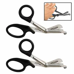 2 Pc EMT Shear Scissors Bandage Paramedic EMS Medical Supplies 7.5" Paramedic - Picture 1 of 1